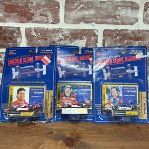 3 Lot Set 1993 Racing Champions Premiere Edition 1st Production 1/64 Indy Car